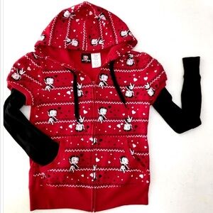 Betty Boop Hoodie Full Zip S